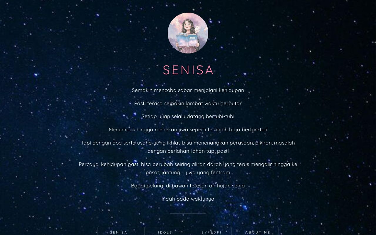 Carrd profile picture for @senisa